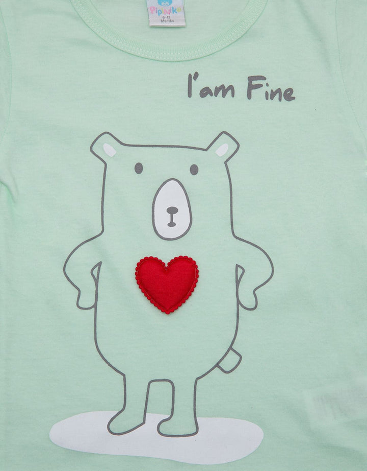 Pipiniko Short Sleeve T-Shirt Bear