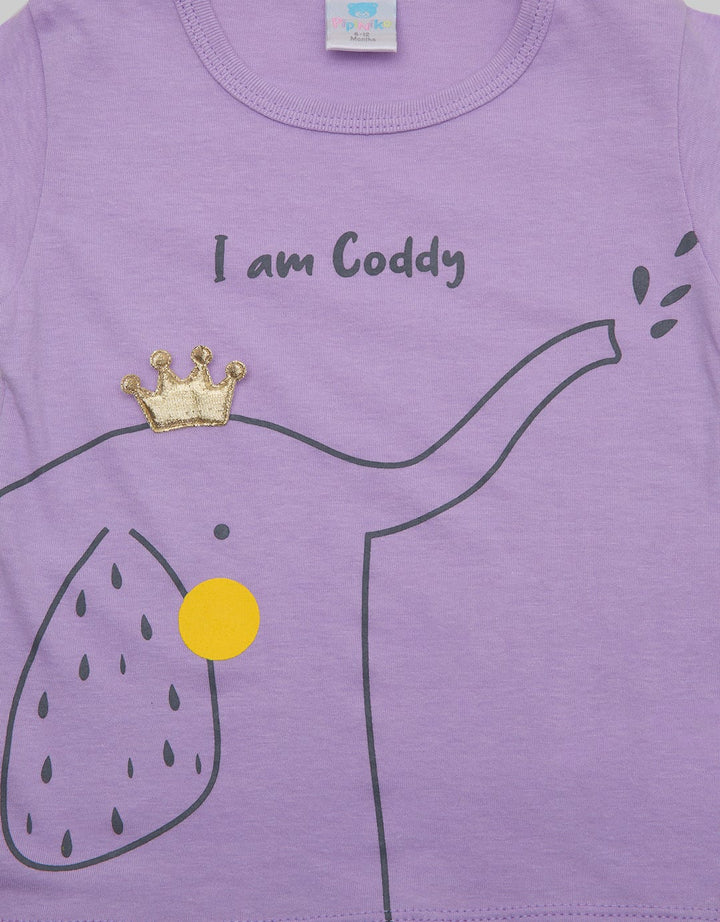 Pipiniko Short Sleeve Elephant T-Shirt