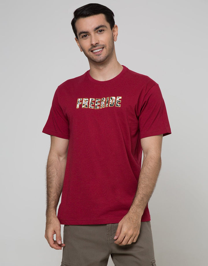 Freeride Brand Word Men's T-Shirt