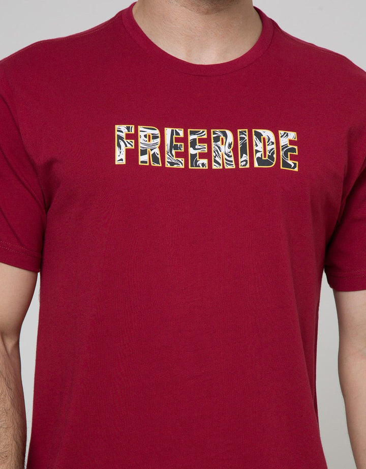 Freeride Brand Word Men's T-Shirt