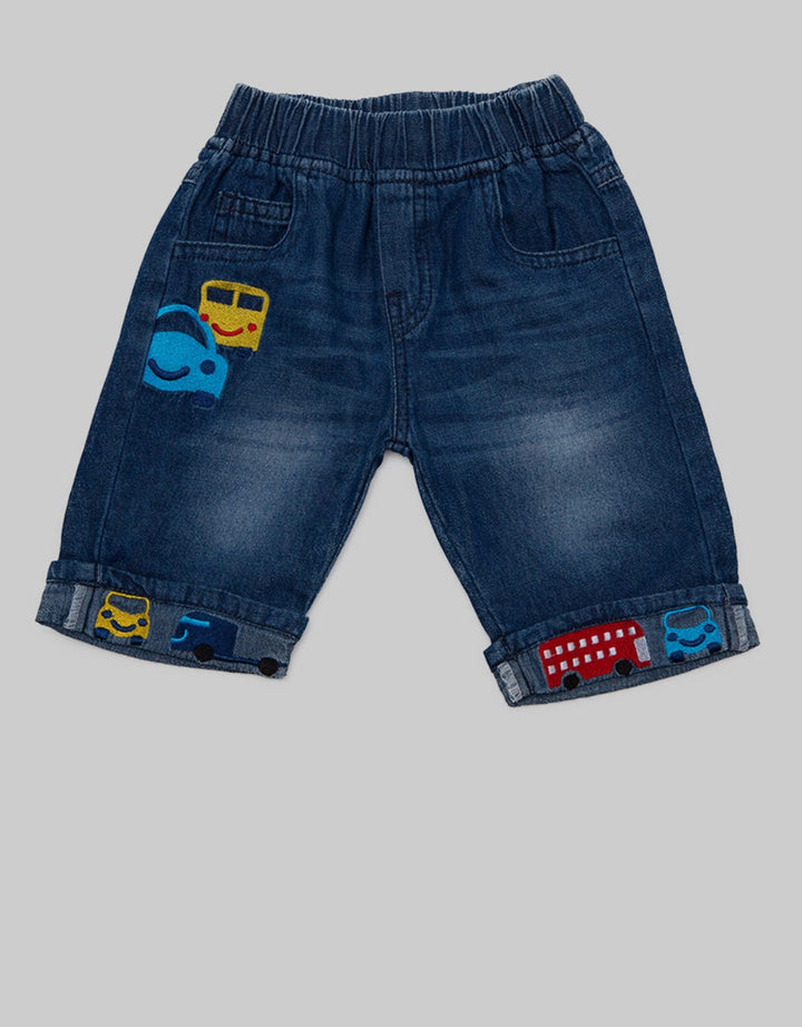 DENIM SHORT PANTS BL
