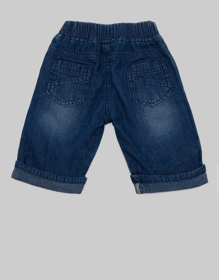 DENIM SHORT PANTS BL