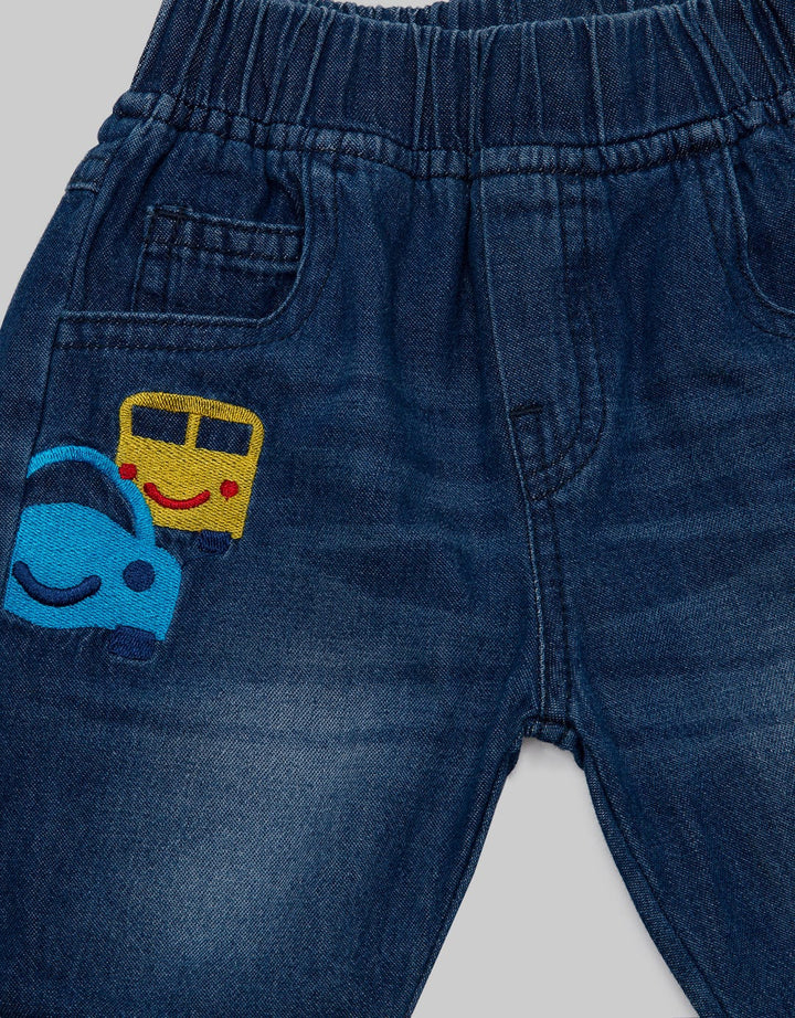 DENIM SHORT PANTS BL