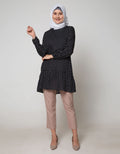 Annisa Long Sleeve Polka Dot Blouse
