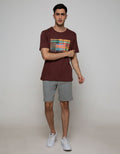 Nevada Short Sleeve T-Shirt Print Photoprint