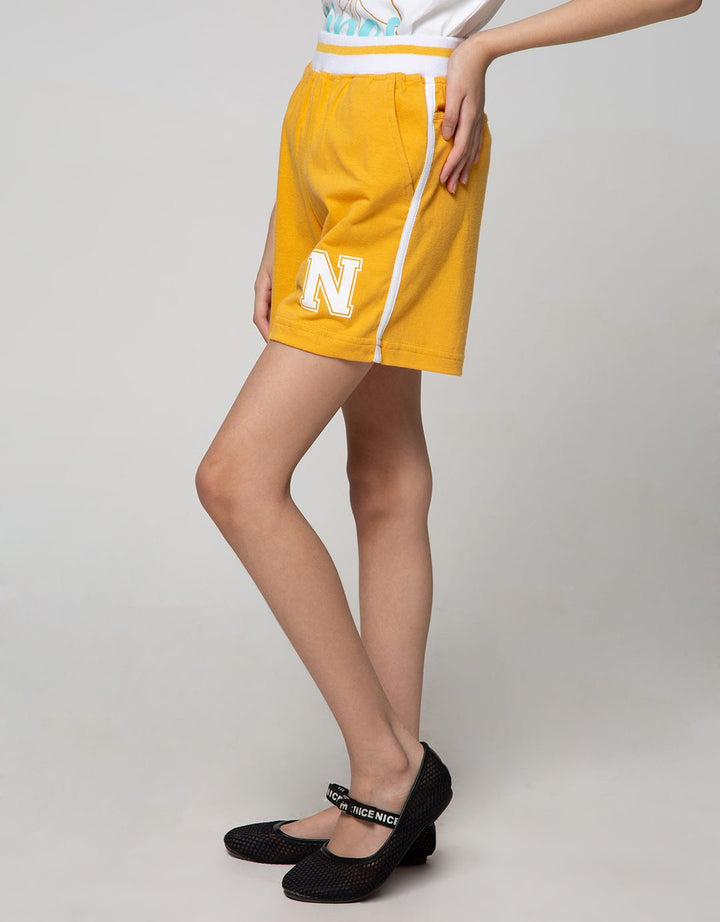 Nevada Short Pants Knit Single Rib Stripe