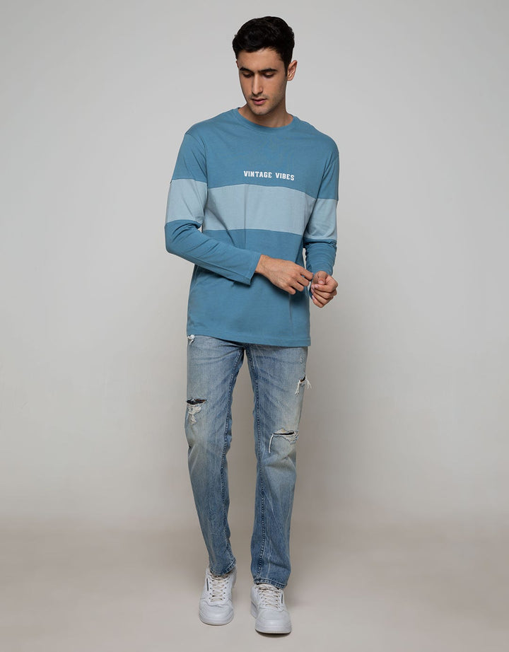 Nevada Long Sleeve T-Shirt Cut and Sewn With Print