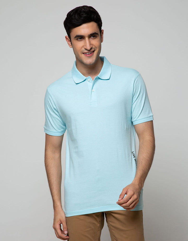 Nevada Short Sleeve Polo Shirt Basic With Print