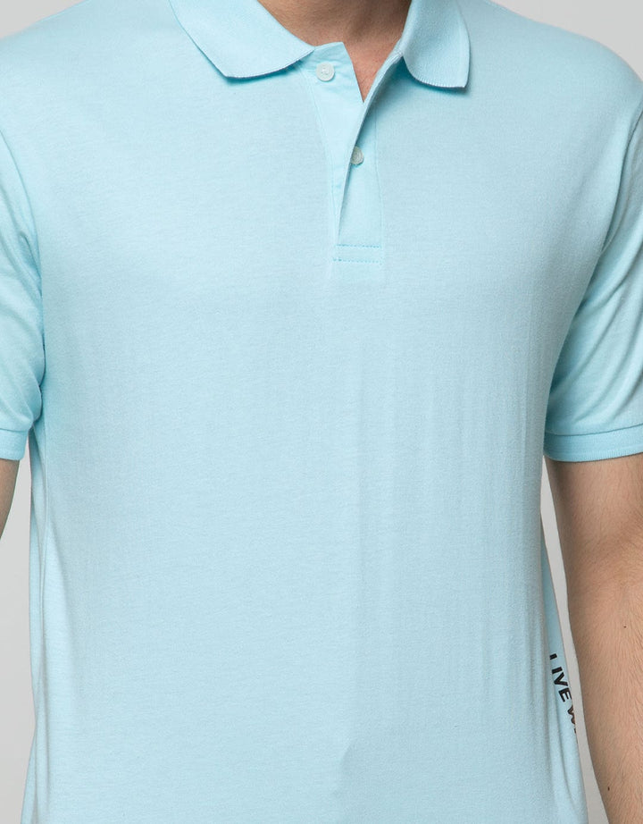 Nevada Short Sleeve Polo Shirt Basic With Print