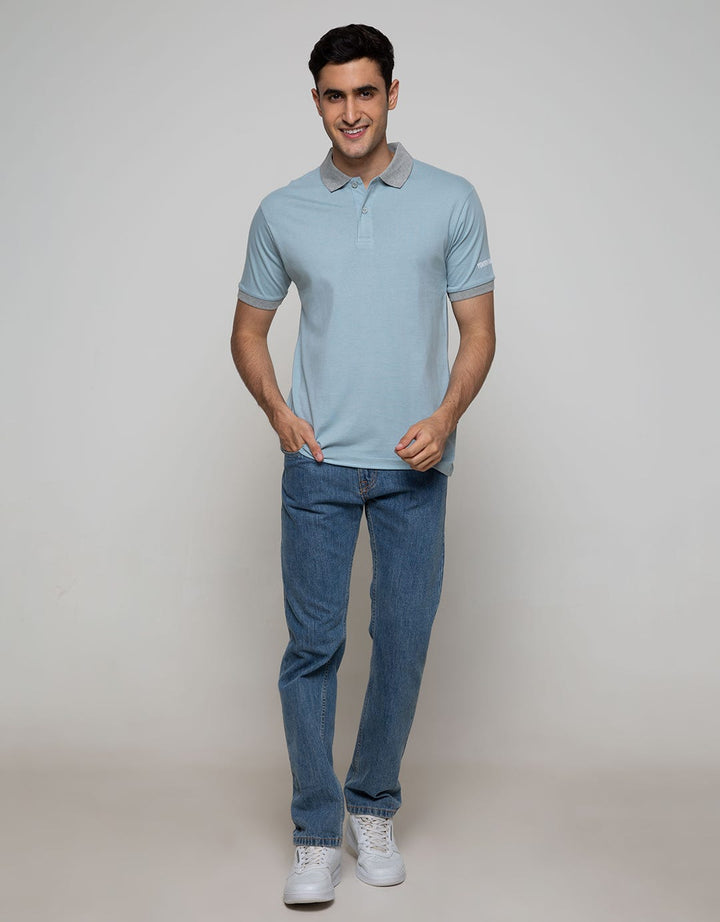 Nevada Short Sleeeve Polo Shirt Basic With Print