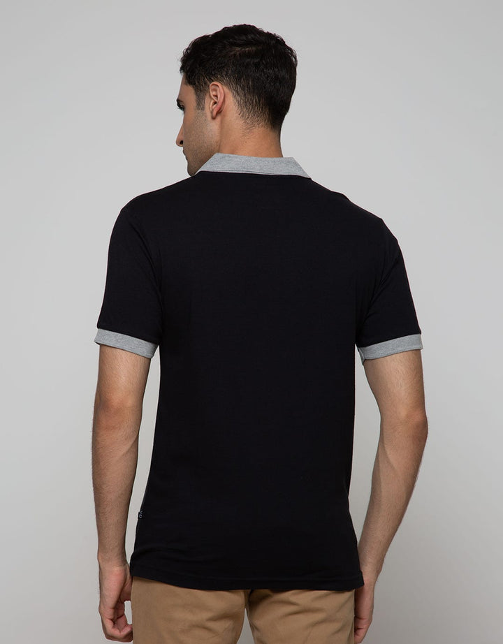 Nevada Short Sleeve Polo Shirt Basic With Print