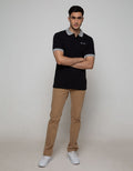 Nevada Short Sleeve Polo Shirt Basic With Print