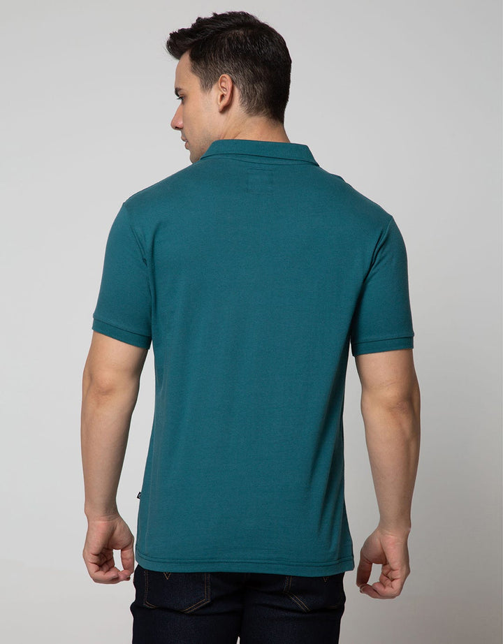 Nevada Short Sleeve Polo Shirt Basic With Print