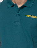 Nevada Short Sleeve Polo Shirt Basic With Print