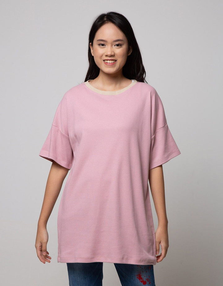 Nevada Short Sleeve T-Shirt Oversized Rib