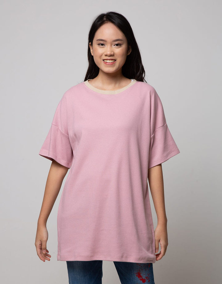 Nevada Short Sleeve T-Shirt Oversized Rib