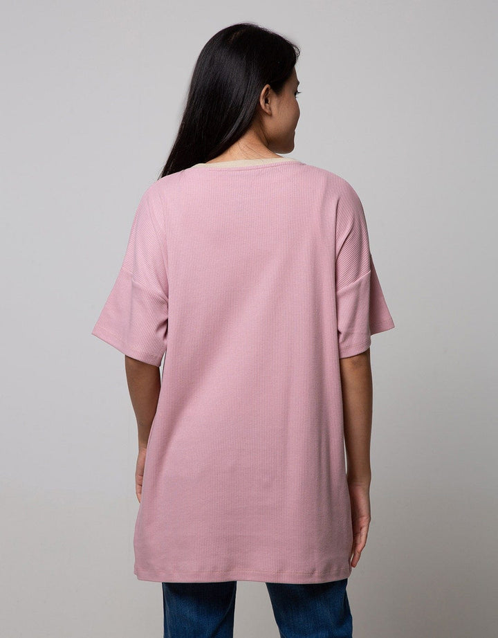 Nevada Short Sleeve T-Shirt Oversized Rib