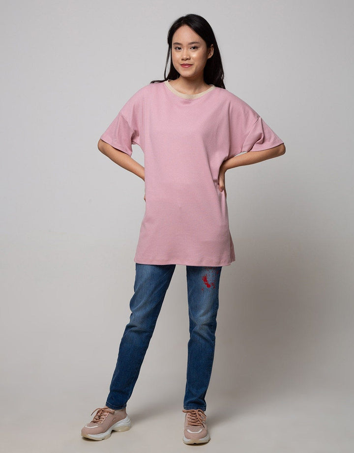 Nevada Short Sleeve T-Shirt Oversized Rib