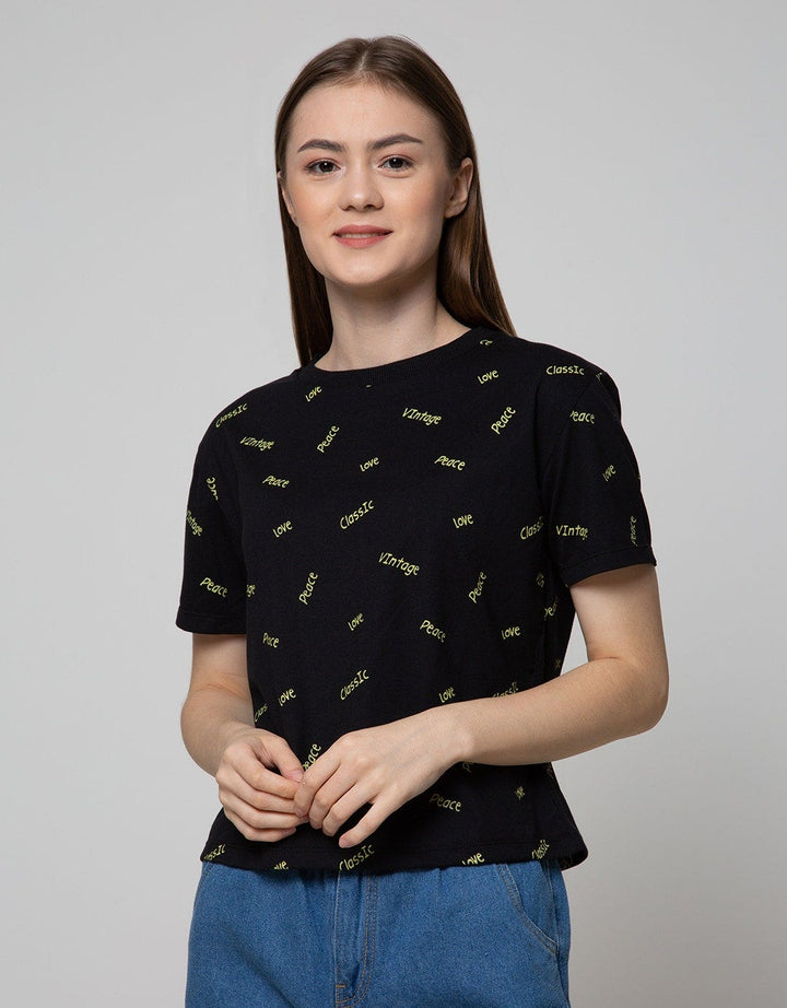Nevada Short Sleeve T-Shirt Peace Love