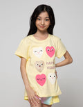 Aero Short Sleeve T-Shirt Basic Happy Heart