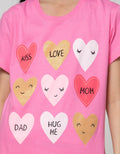 Aero Short Sleeve T-Shirt Basic Love Mom