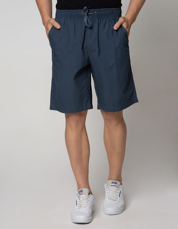 Cole Short Pants Woven Pull On Print Geometri