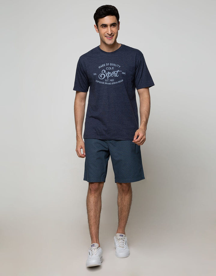 Cole Short Pants Woven Pull On Print Geometri