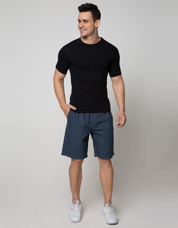 Cole Short Pants Woven Pull On Print Geometri