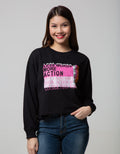 Nevada Sweatshirt Solid Less Words More Action