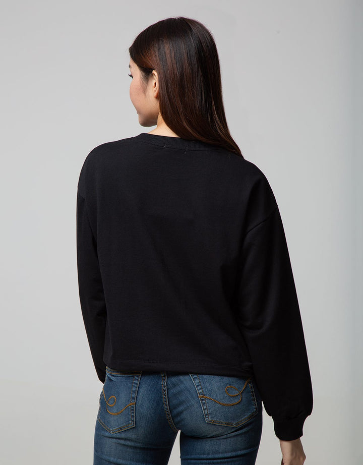 Nevada Sweatshirt Solid Less Words More Action