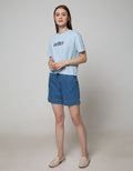 Nevada Short Sleeve T-Shirt Solid Drawstring Dreamer