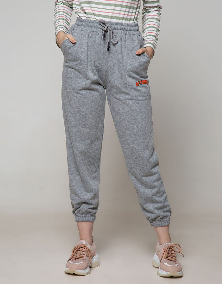 Nevada Jogger Long Pants Terry Solid Optimist