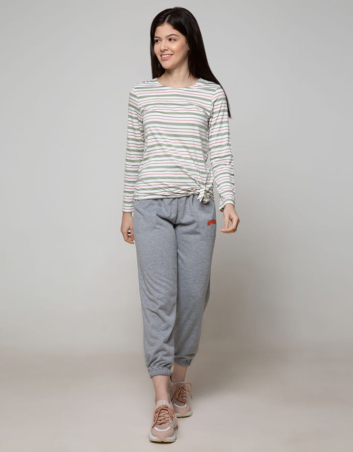 Nevada Jogger Long Pants Terry Solid Optimist