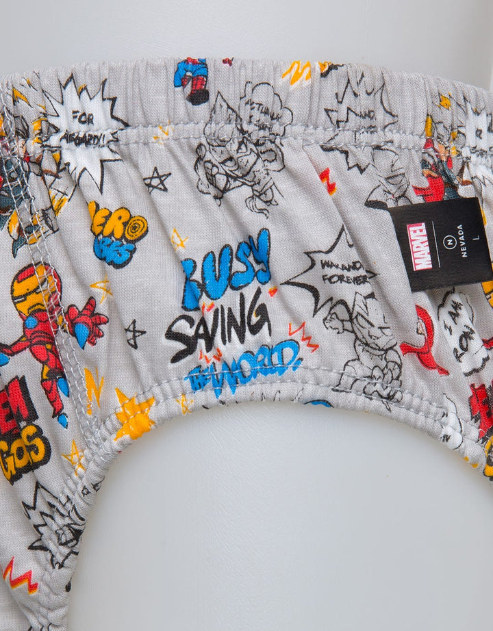 Marvel Brief Fullprint Character Speak Hero Vibes