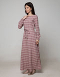 Expand Thalia Long Dress With Waist Straps