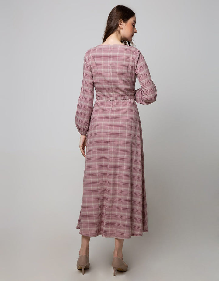 Expand Thalia Long Dress With Waist Straps