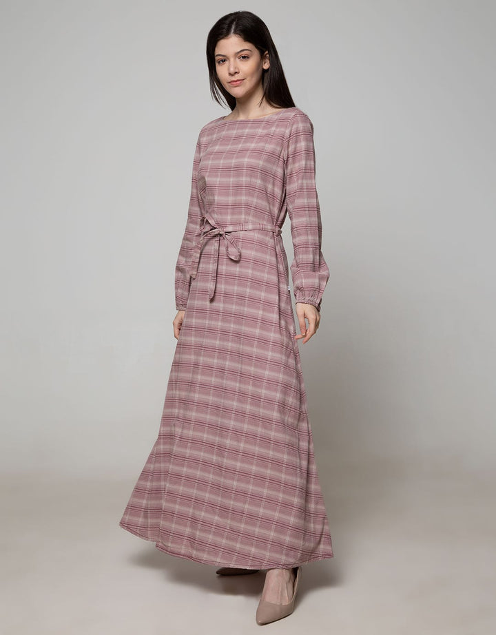 Expand Thalia Long Dress With Waist Straps