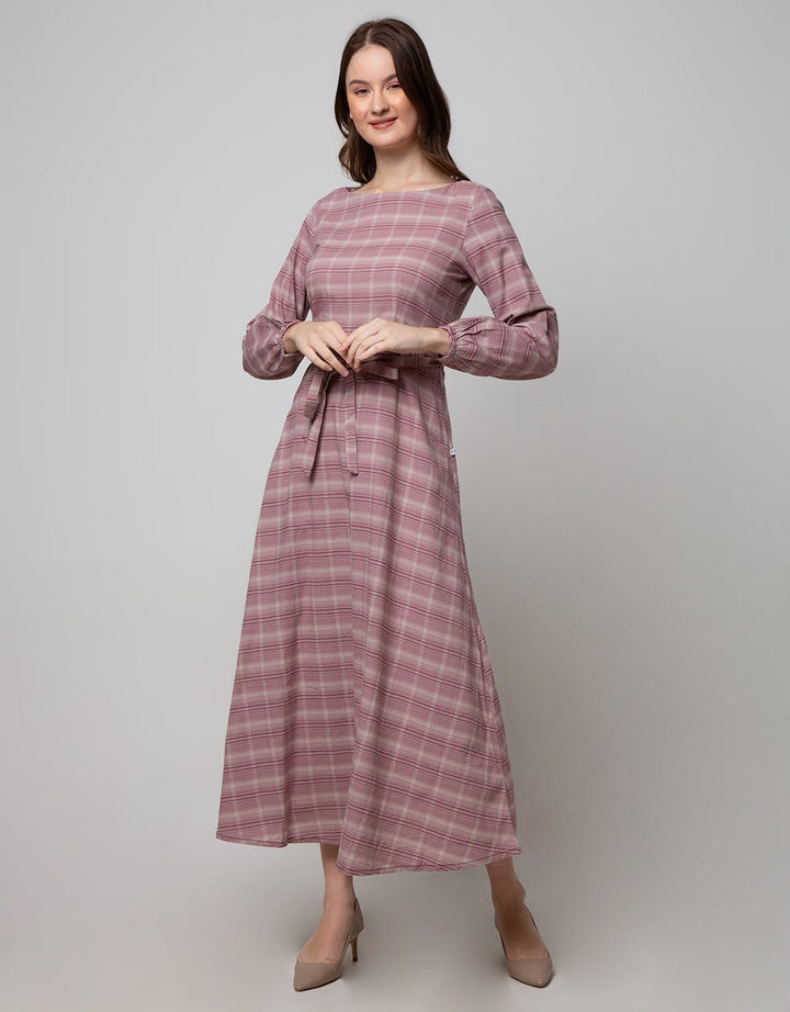 Expand Thalia Long Dress With Waist Straps