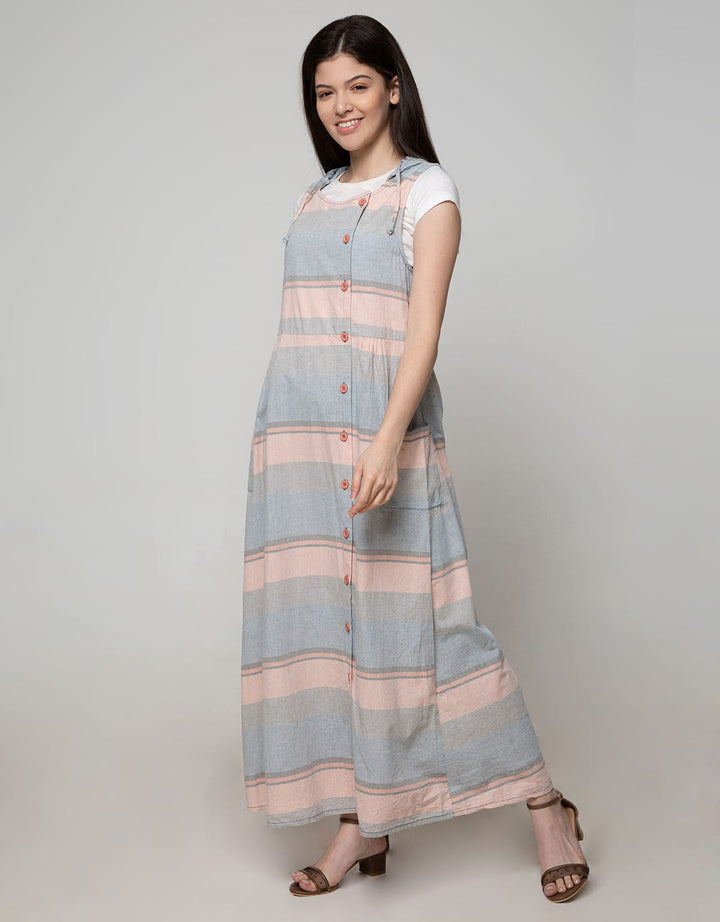 Exit Khayra Overall With Hoodie
