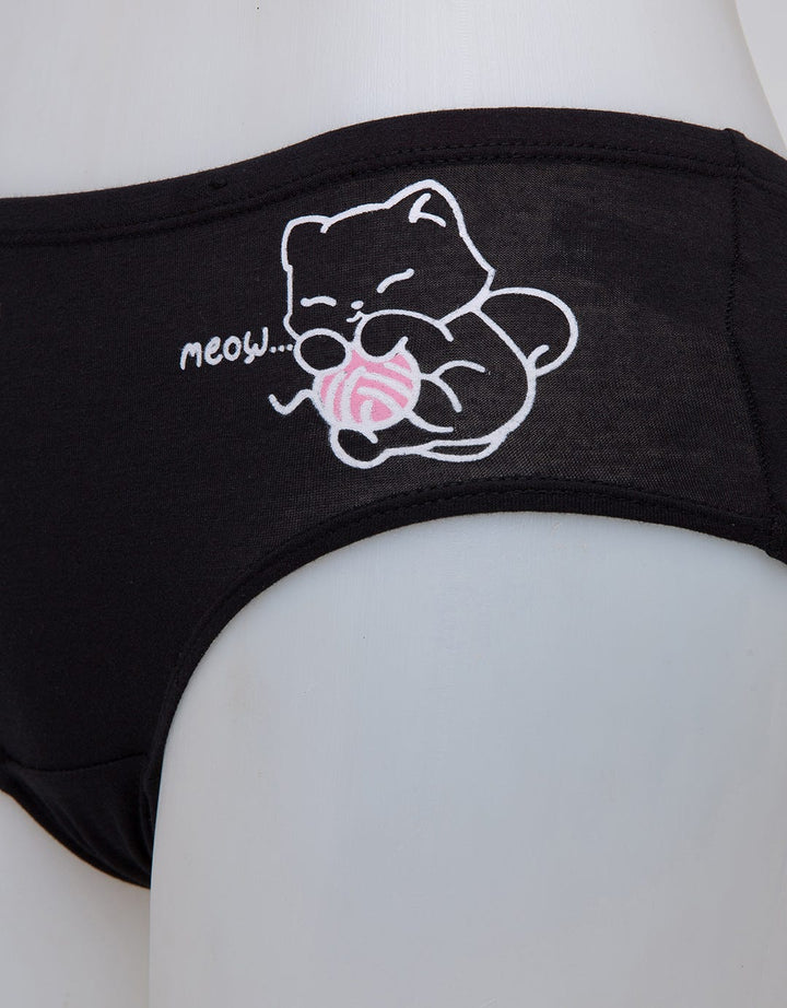 Nevada Midi Briefs Print Roll Thread Kitten