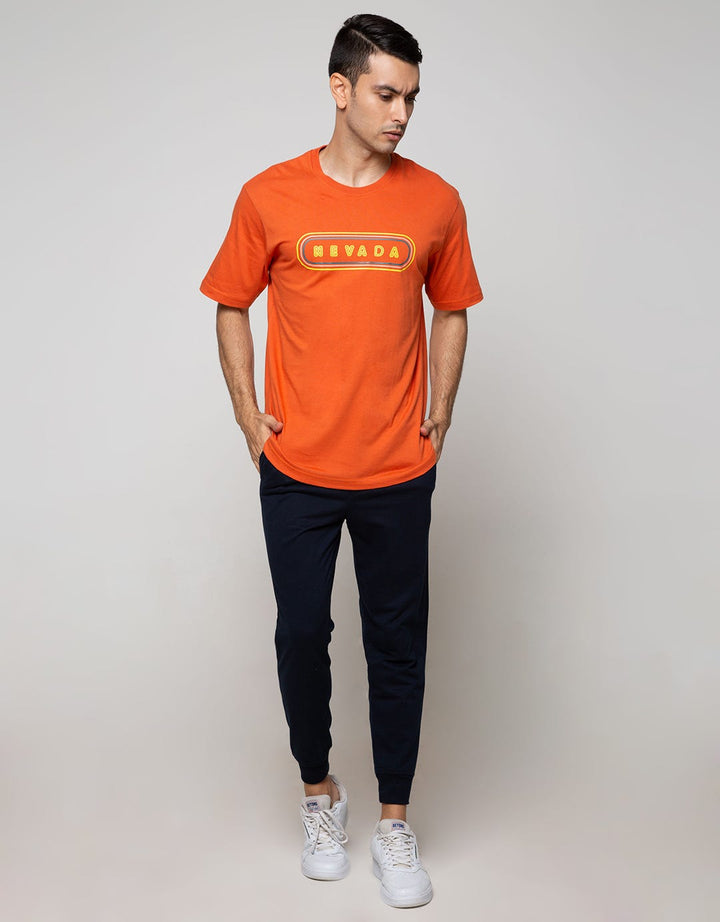 Nevada Short Sleeve T-Shirt Print Logo Brand