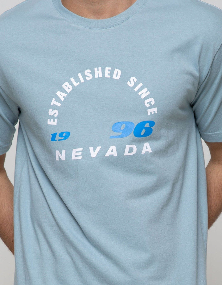 Nevada Short Sleeve T-Shirt Print Half Circle