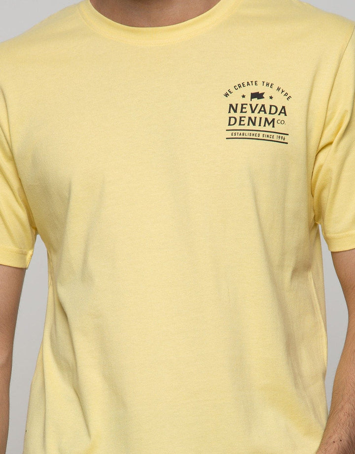 Nevada Short Sleeeve T-Shirt Print Nevada Denim