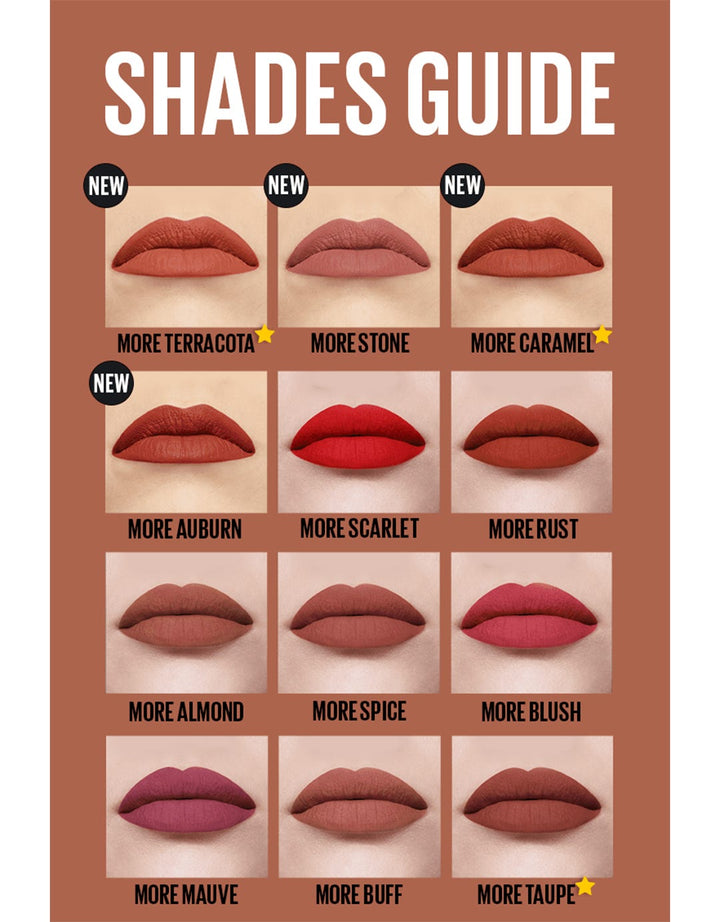 Maybelline Color Sen Ultimatte Slim Lipstick 799 More Taupe