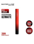 Maybelline Color Sensational Ultimatte Lipstick - 299 More Scarlet