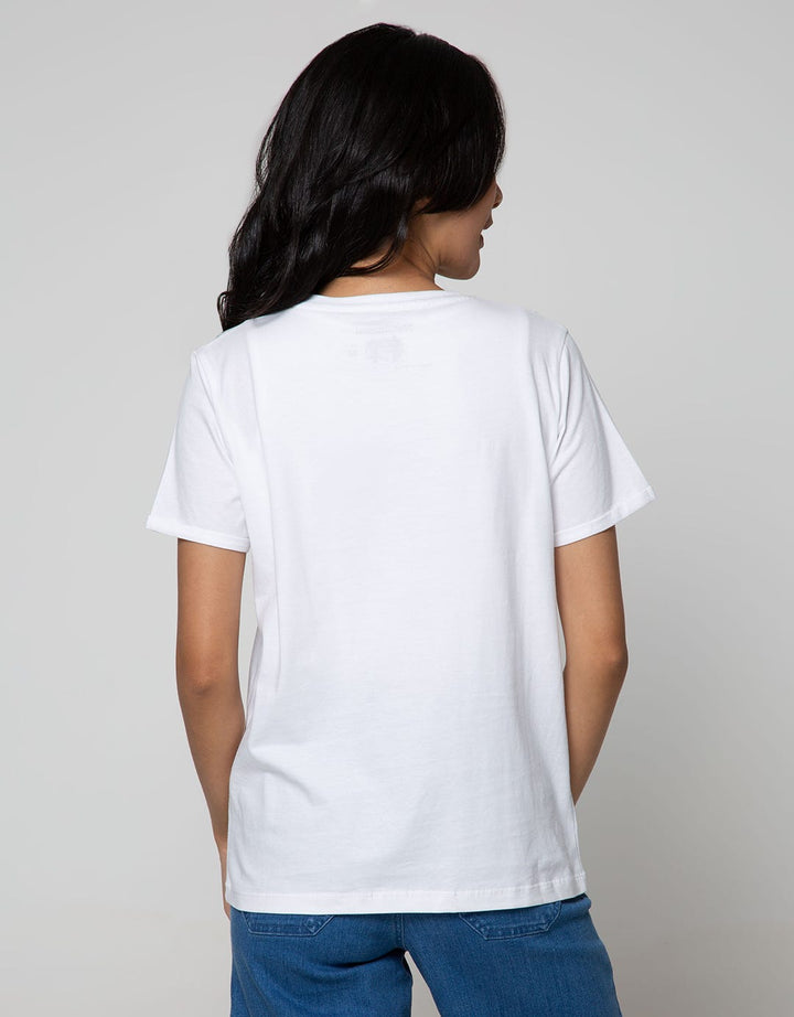 Phenomenal Short Sleeve T-Shirt Wording Flower