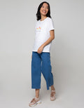 Phenomenal Short Sleeve T-Shirt Wording Flower