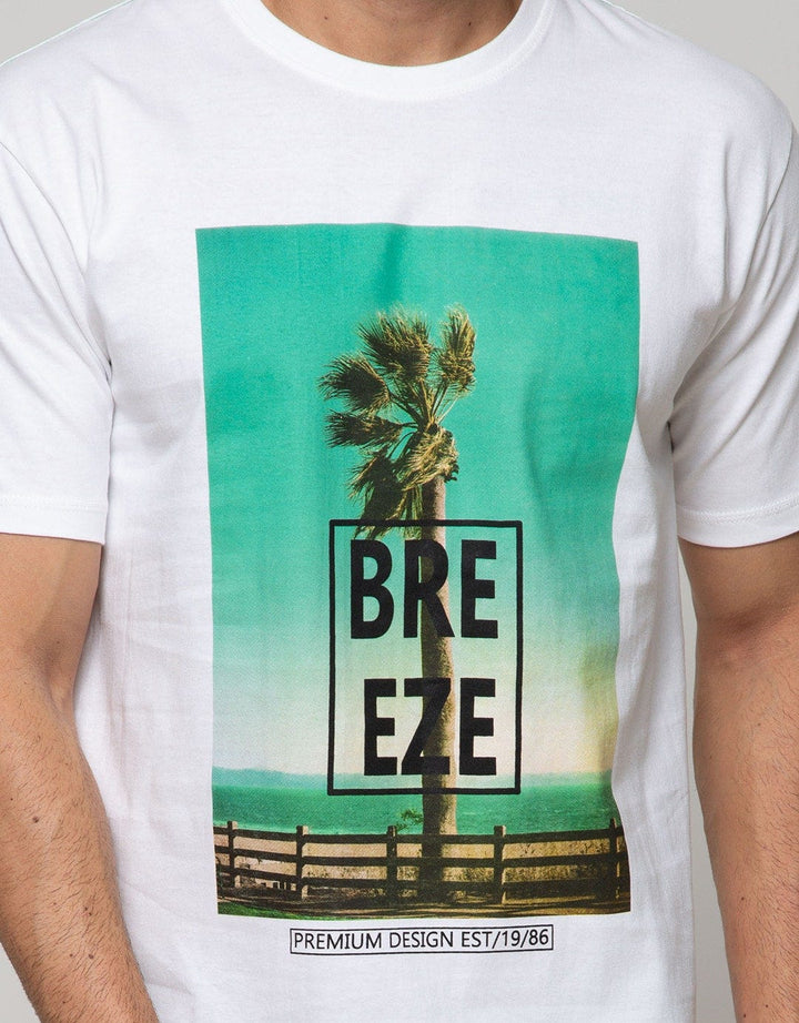 T Zone Short Sleeve T-Shirt Print Photoprint