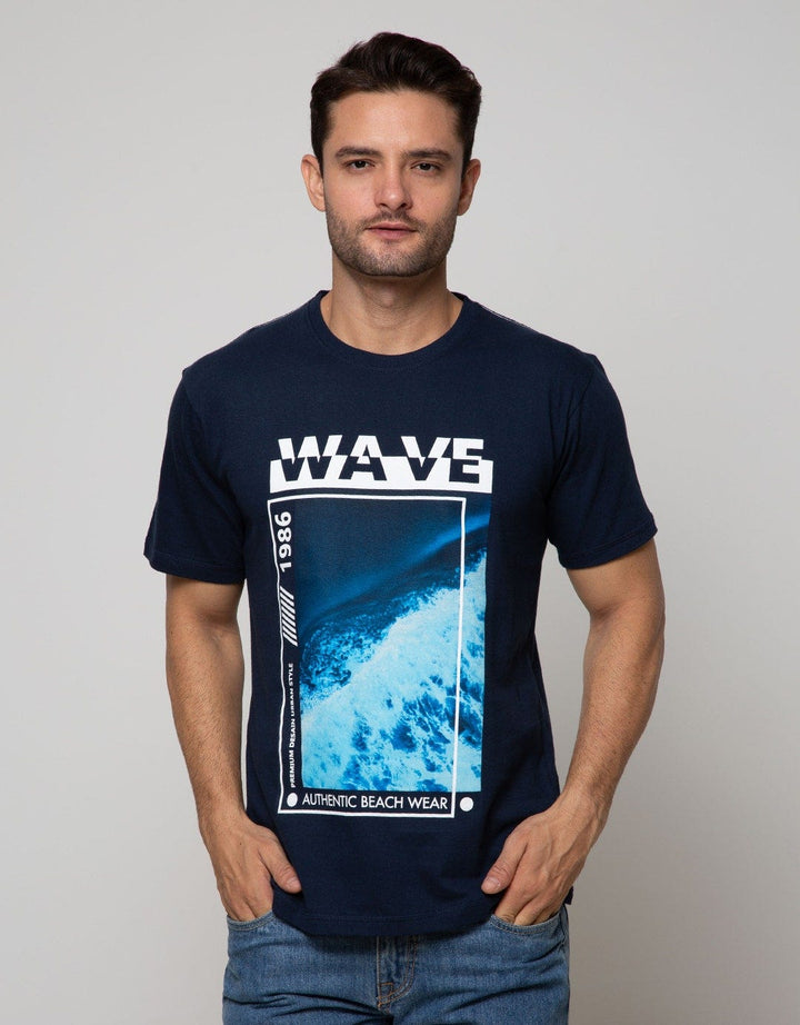 T Zone Short Sleeve T-Shirt Print Photoprint