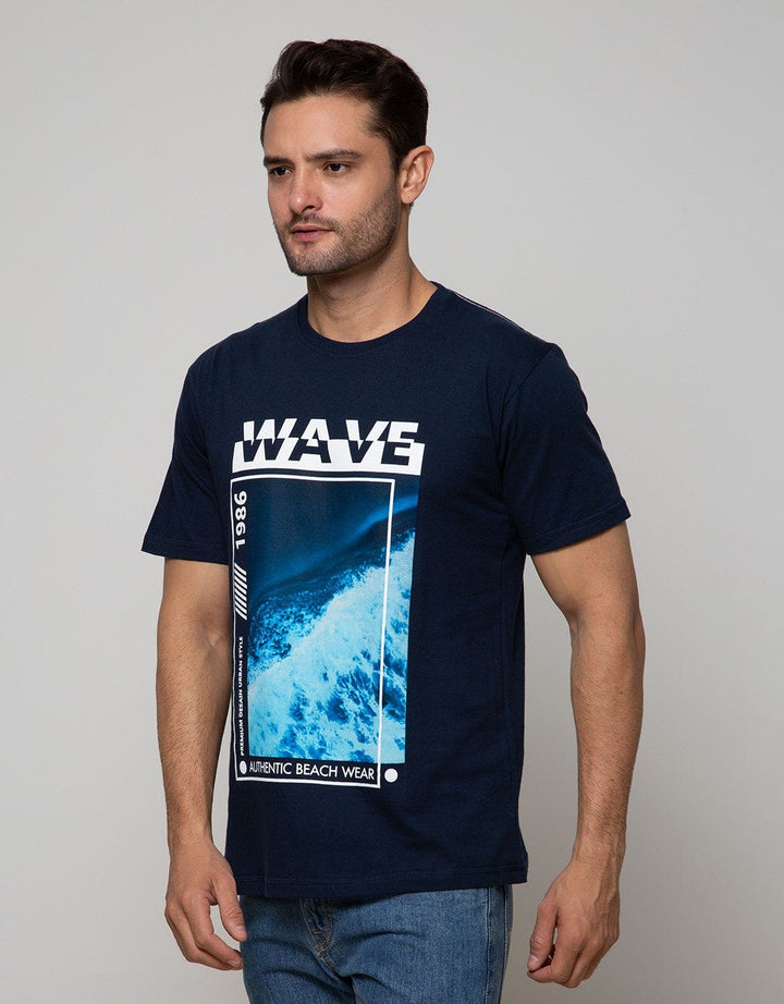 T Zone Short Sleeve T-Shirt Print Photoprint